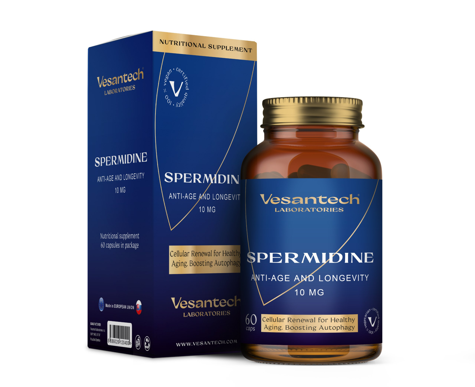 Zdravý svet Vesantech Spermidin 10 mg