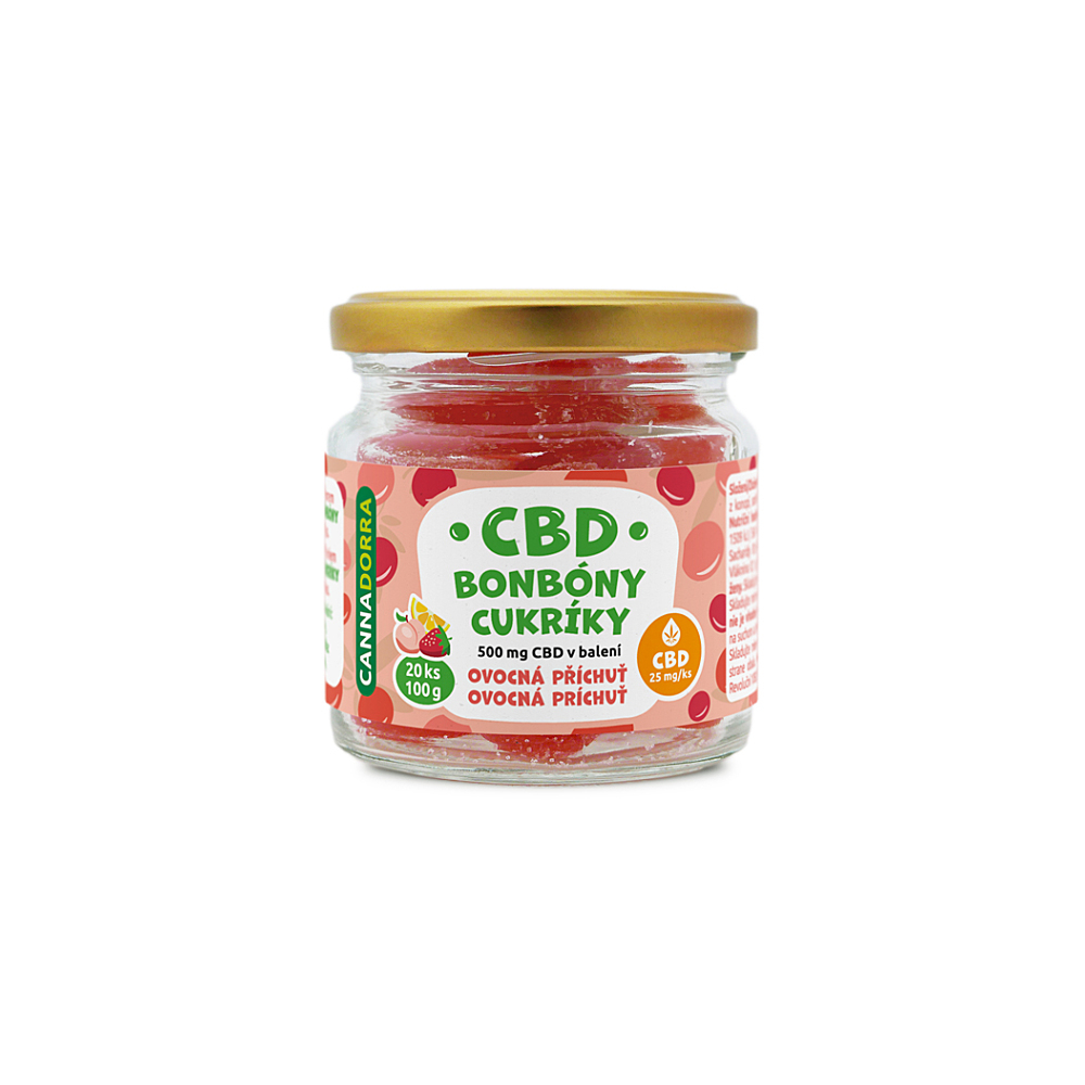 ZELENÁ ZEMĚ CBD bonbóny 20 kusů