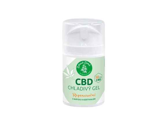 ZELENÁ ZEMĚ CBD chladivý gel 50 g