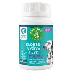 ZELENÁ ZEMĚ CBD kloubní výživa pro psy 60 tbl.