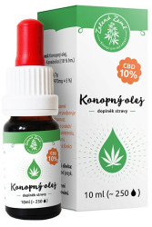 ZELENÁ ZEMĚ CBD Konopný olej 10% 10 ml