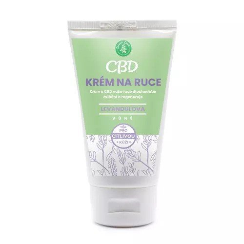 ZELENÁ ZEMĚ CBD krém na ruce 75 ml