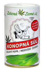 ZELENÁ ZEMĚ Konopná sůl pepř a medvědí česnek 165 g