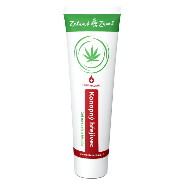 ZELENÁ ZEMĚ Konopný hřejivec 100 ml