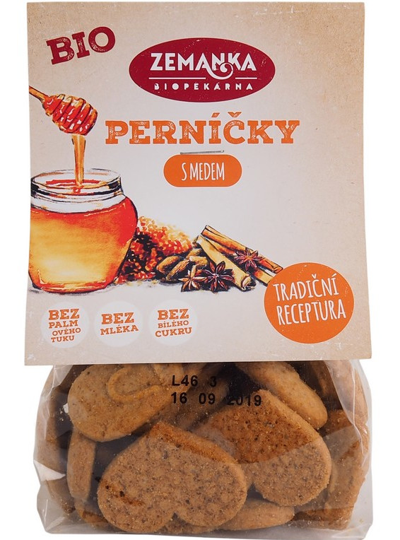 ZEMANKA Medové bio perníčky 100 g
