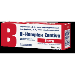 ZENTIVA B-komplex forte 20 potahovaných tablet