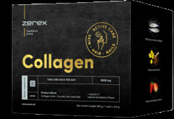 ZEREX Collagen 8000 mg prášek pro přípravu nápoje v sáčcích 15 ks