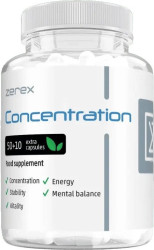 ZEREX Koncentrace - pro jasnou mysl a harmonii 60 kapslí