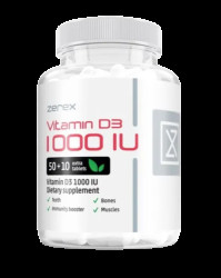 ZEREX Vitamín D 1000IU, 60 tablety