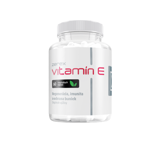 ZEREX Vitamin E v přírodní formě 60 kapslí