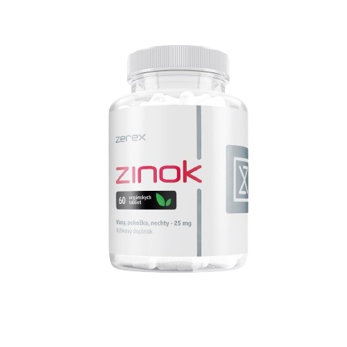 ZEREX Zinek chelát 25 mg 60 kapslí