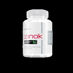 ZEREX Zinek chelát 25 mg 60 kapslí