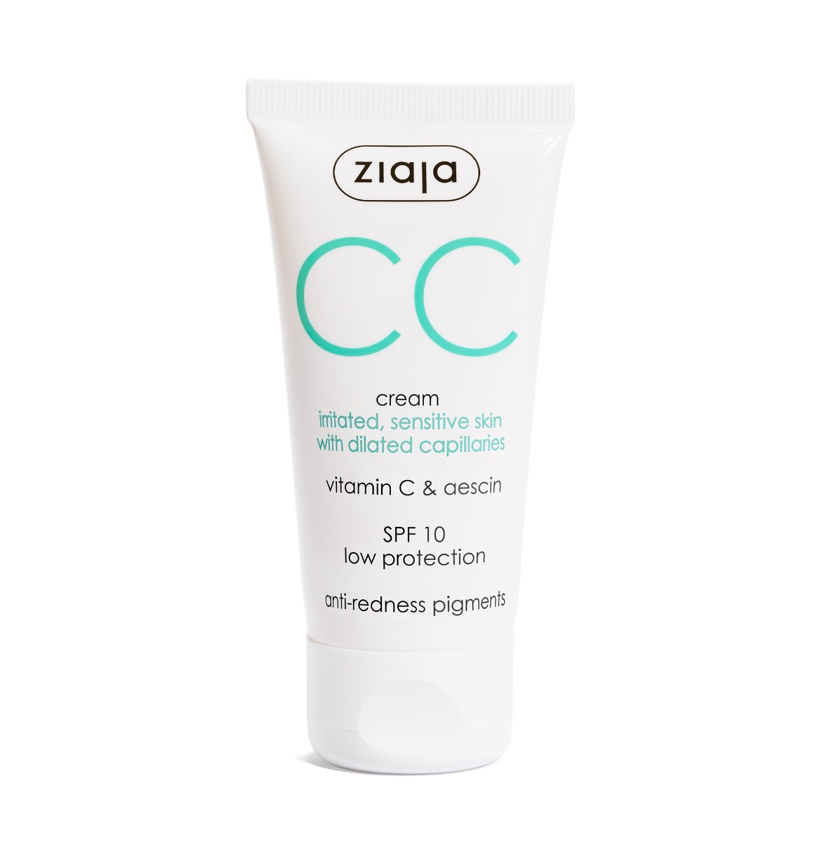 Ziaja CC krém na podrážděnou a citlivou pleť SPF10 50 ml