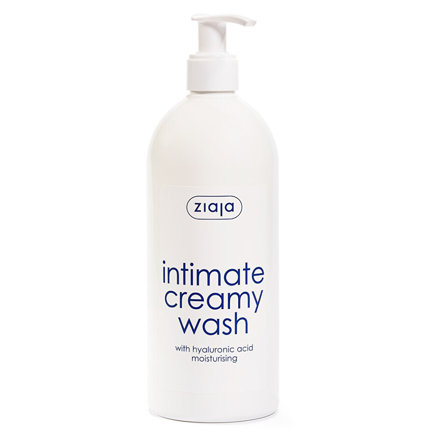 ZIAJA Intimate Hydratační krémová intimní hygiena 500 ml