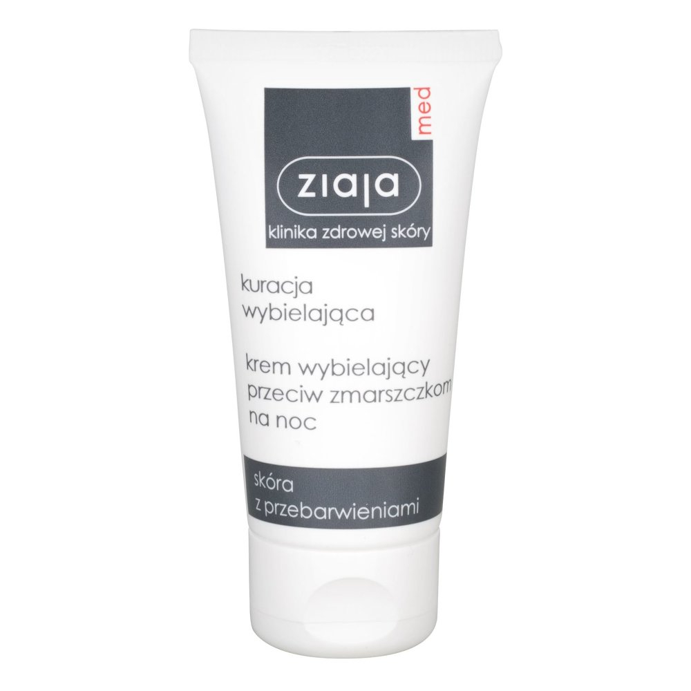 ZIAJA Med whitening anti-wrinkle noční pleťový krém 50 ml