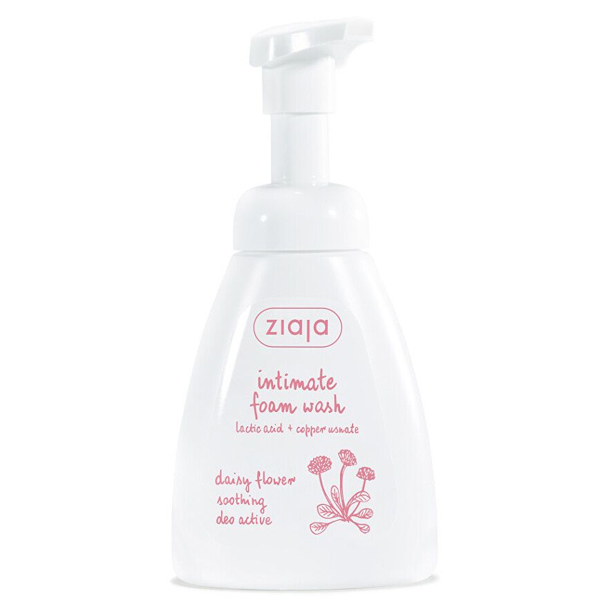 ZIAJA Pěna pro intimní hygienu Květ sedmikrásky 250 ml