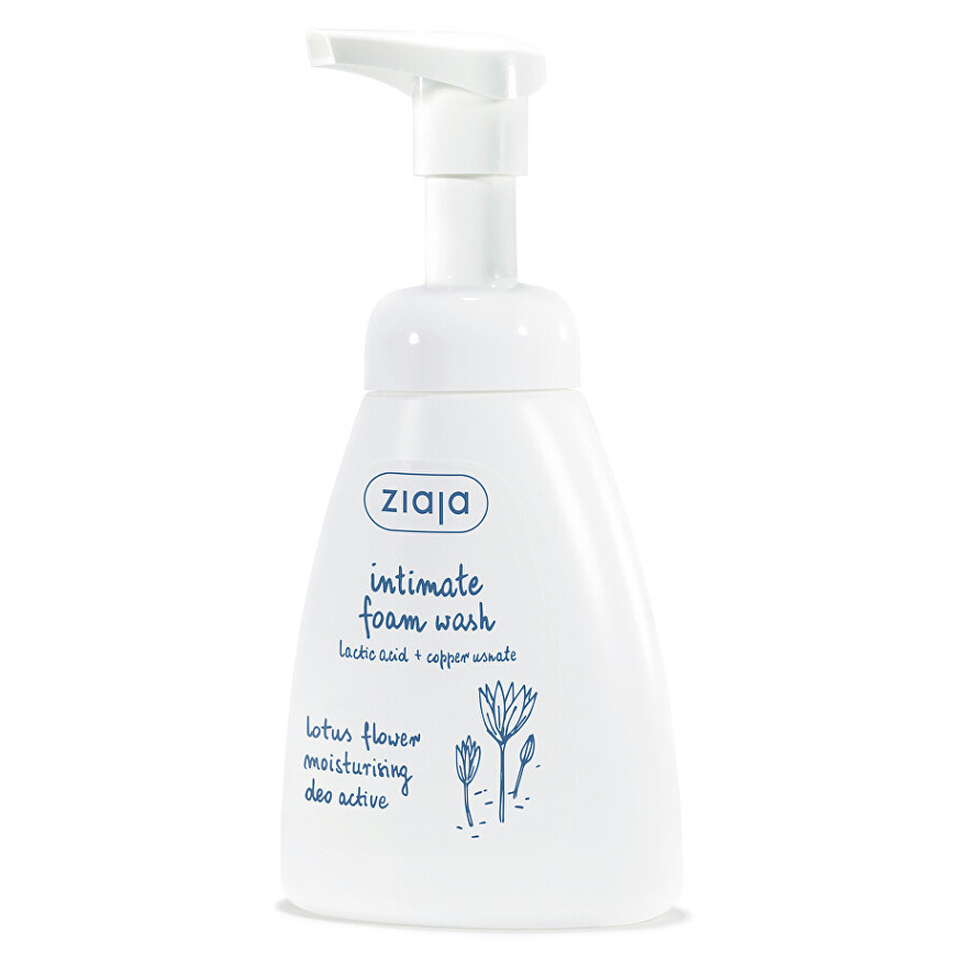 ZIAJA Pěna pro intimní hygienu Lotosový květ 250 ml