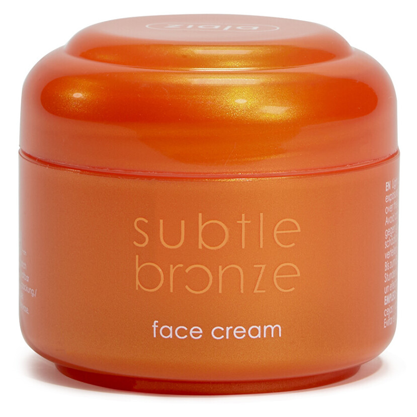 ZIAJA Samoopalovací pleťový krém Subtle Bronze 50 ml