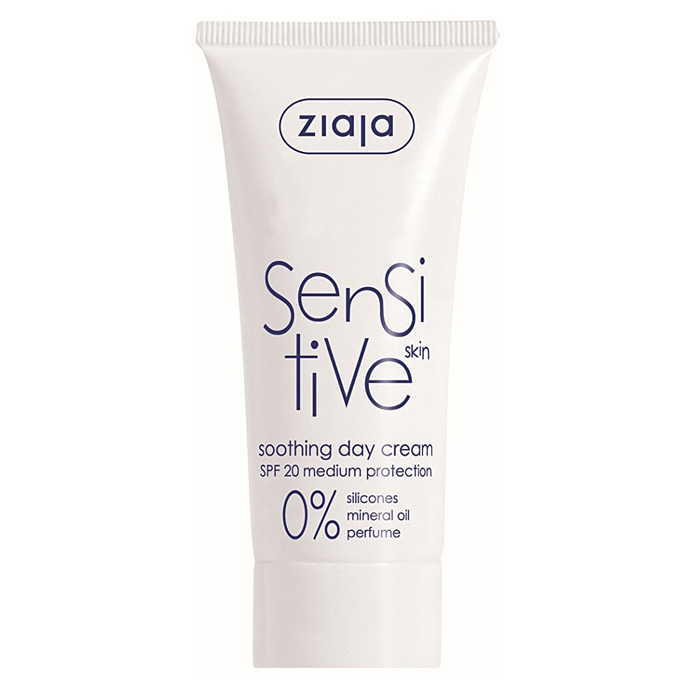 ZIAJA Zklidňující denní krém SPF 20 Sensitive 50 ml