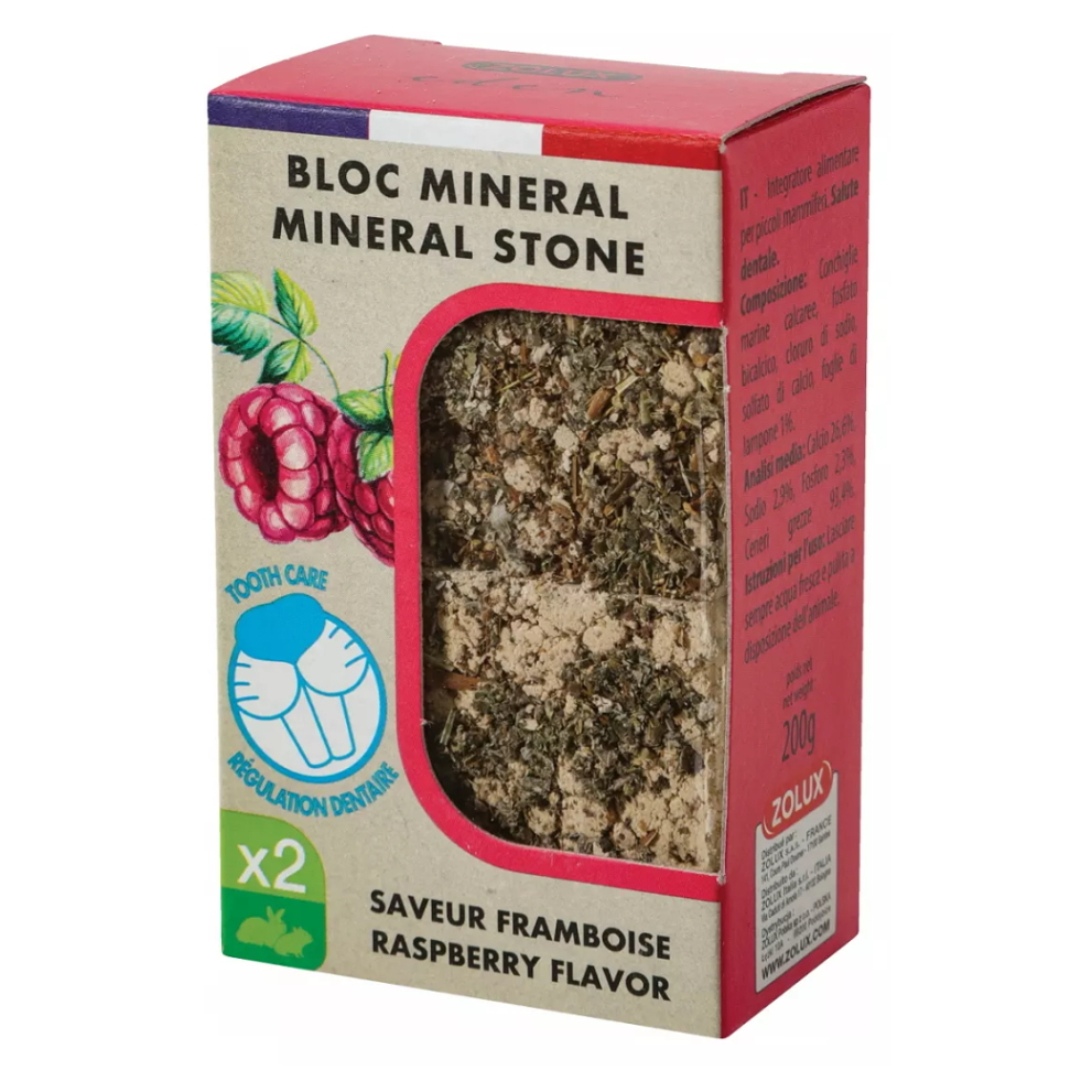 ZOLUX Eden minerální kámen hlodavci malina 2 x 100 g