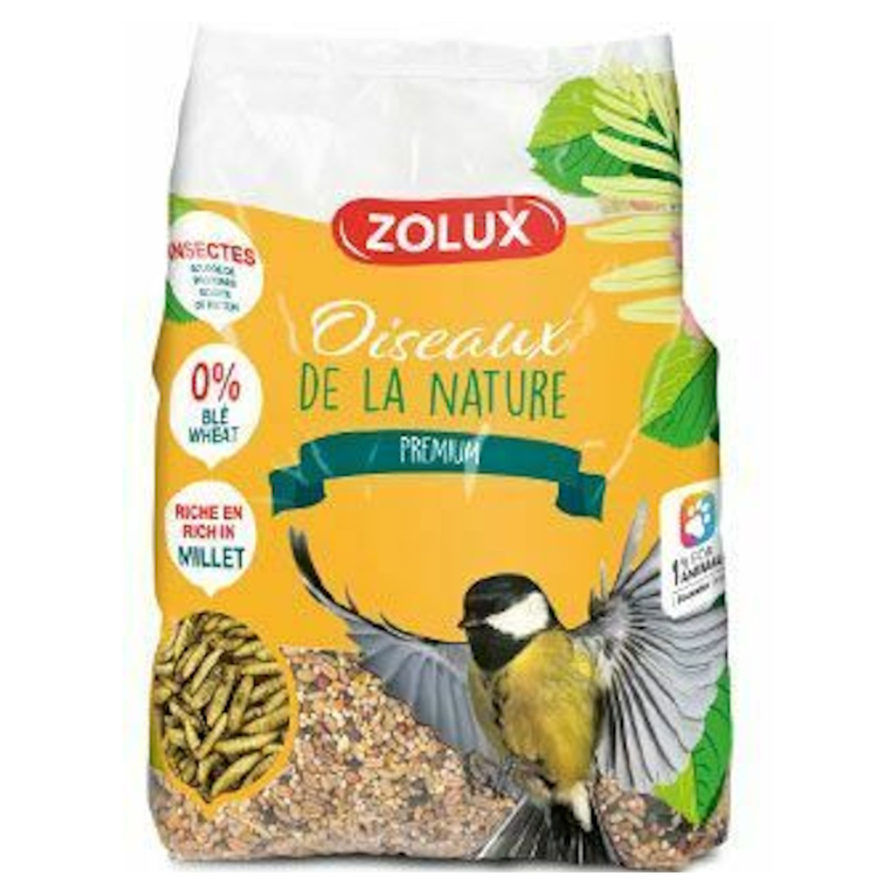 ZOLUX Premium krmivo pro venkovní ptactvo Mix3 2 kg