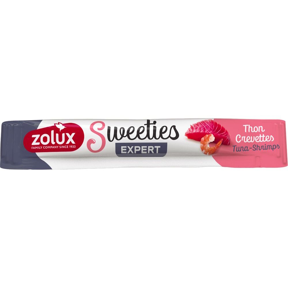 ZOLUX Sweeties tuňák a kreveta krémová tyčinka pro kočky 14 g