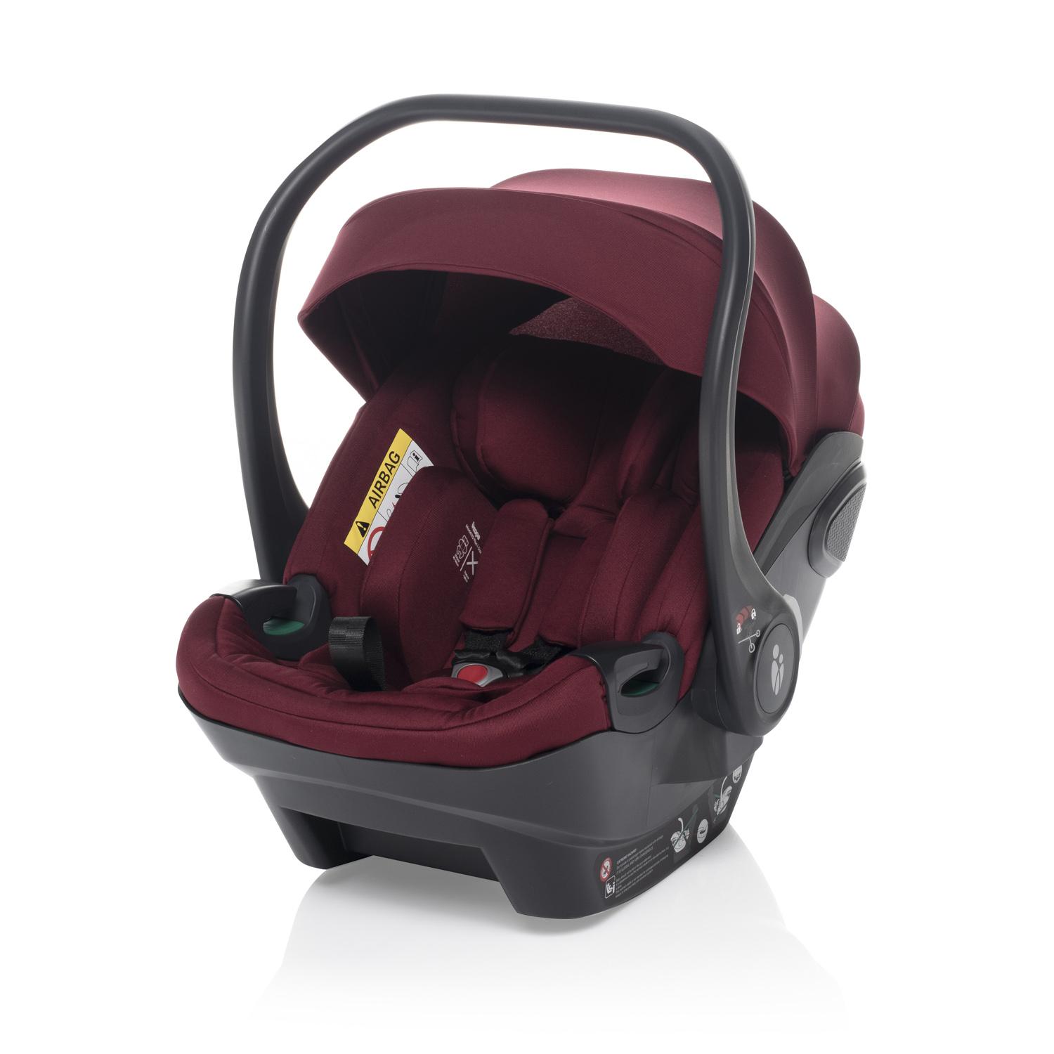 Zopa Autosedačka XS Plus i-Size, Bordó Red 4