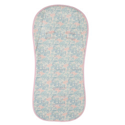 Zopa Podložka do kočárku prodyšná Breeze, Jungle Pink 3