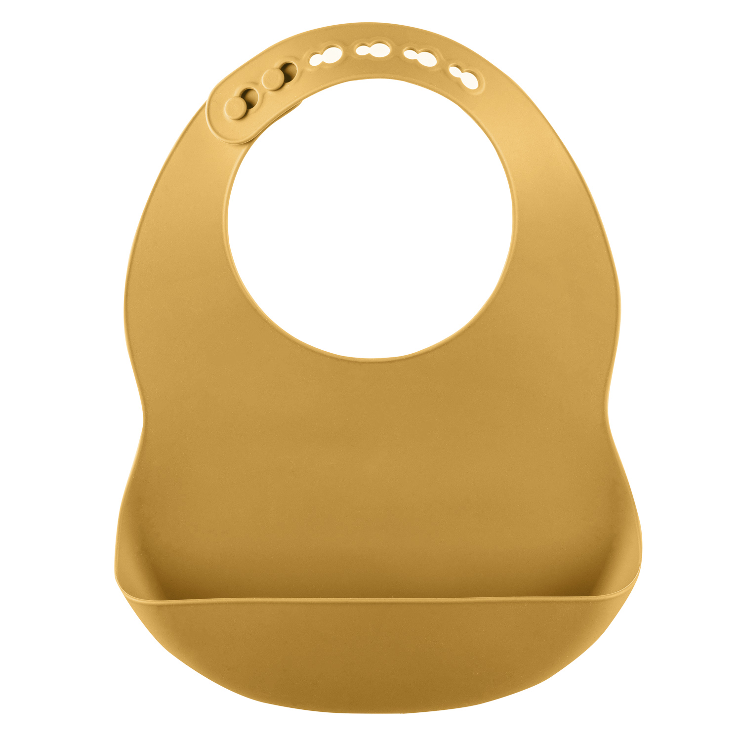 Zopa Silikonový bryndák, Mustard Yellow 2