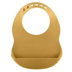 Zopa Silikonový bryndák, Mustard Yellow 2