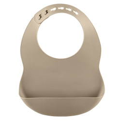 Zopa Silikonový bryndák, Sand Beige 3