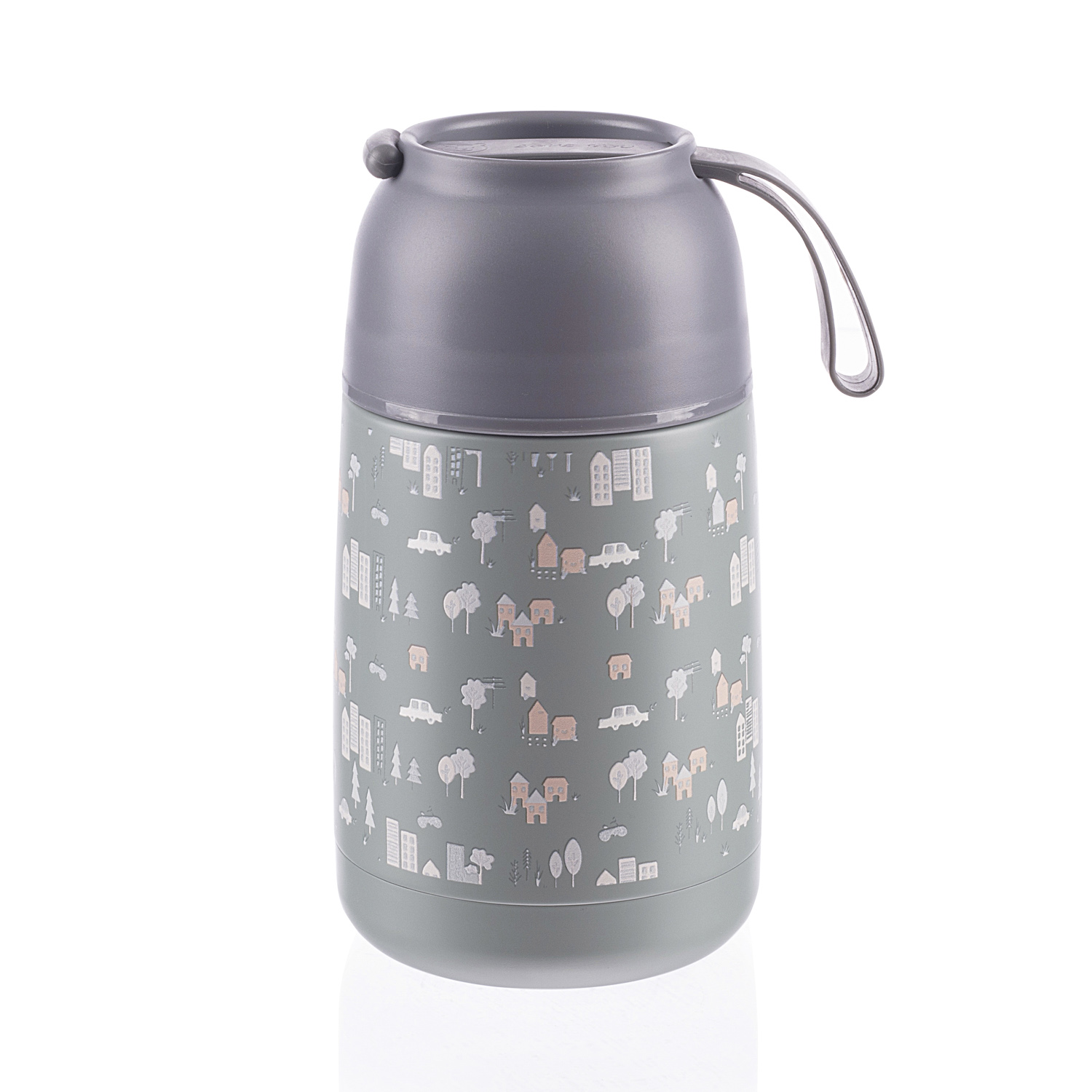Zopa Termoska na jídlo se silikonovým držákem 620 ml, City 4