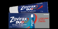 ZOVIRAX DUO 50mg/g+10mg/g krém 2 g