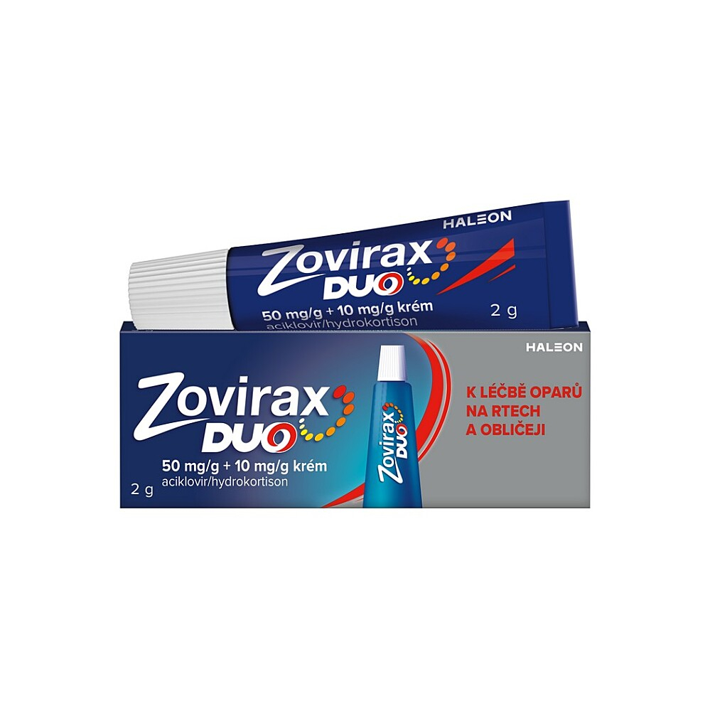 ZOVIRAX Duo 50mg/g+10mg/g krém 2g II