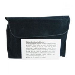 ZSZ Záhlavník cestovní nafukovací semiš 35x25x9 cm