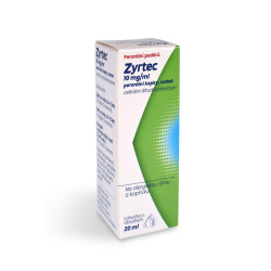ZYRTEC Kapky, roztok 10 mg 20 ml